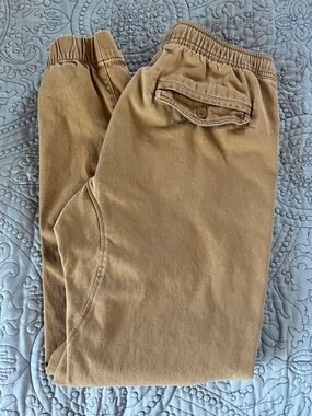 Black Brand Men's Camel Elastic-Waist Chinos